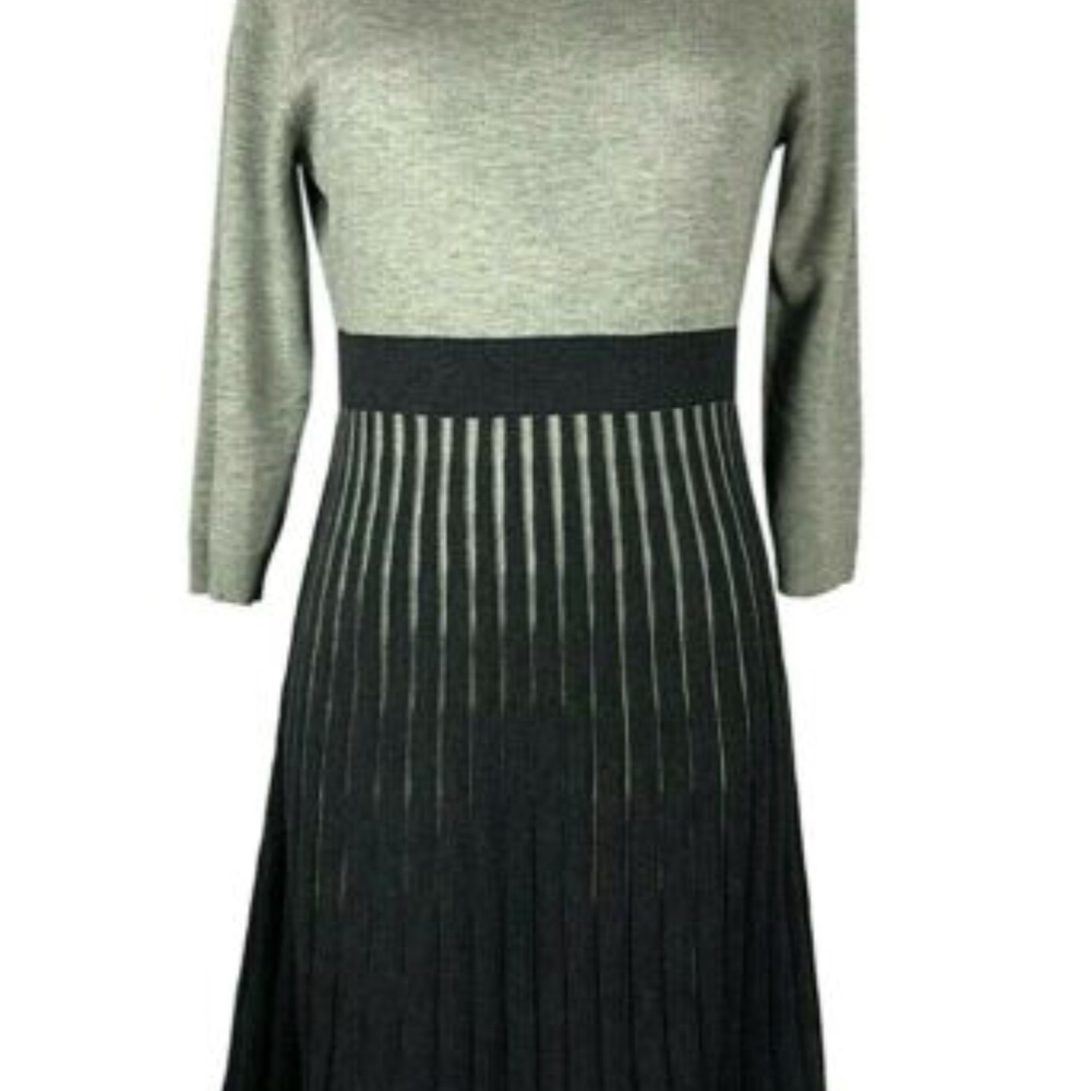 NWT Calvin Klein Gray Sweater Dress